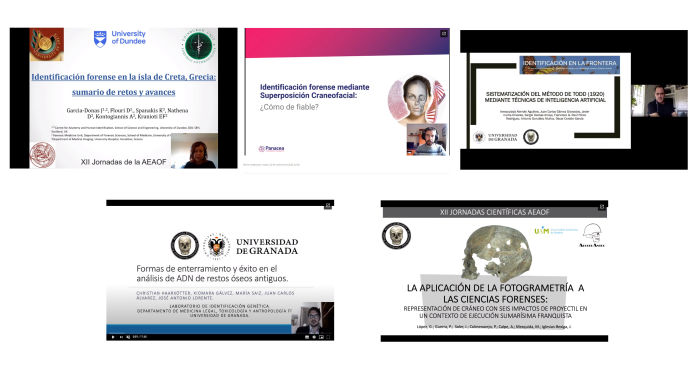 XII JORNADAS CIENTÍFICAS. GRANADA 9-11-16 y 18 Noviembre 2020 (online)