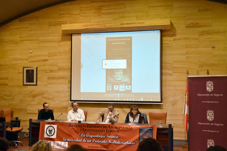 VIII Jornadas Científicas AEAOF. La Granja (Segovia). Inauguración Oficial de las Jornadas.