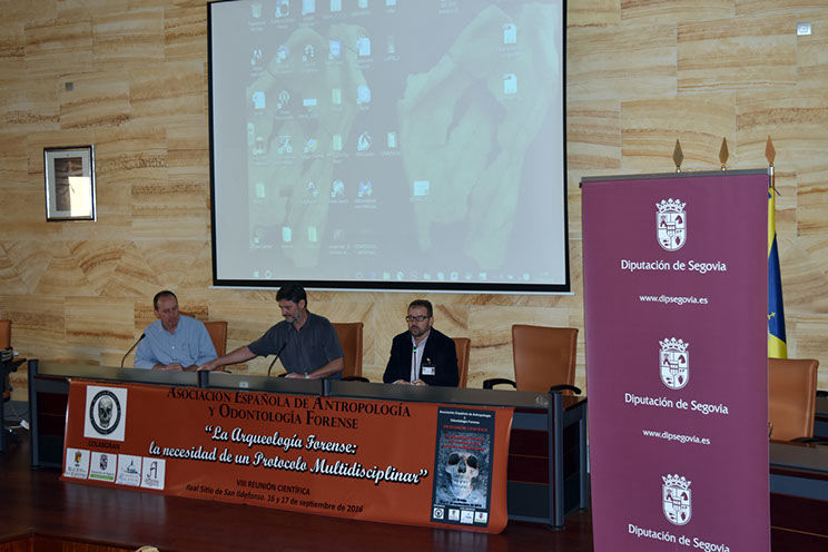 VIII Jornadas Científicas AEAOF. La Granja (Segovia). Inauguración Oficial de las Jornadas.