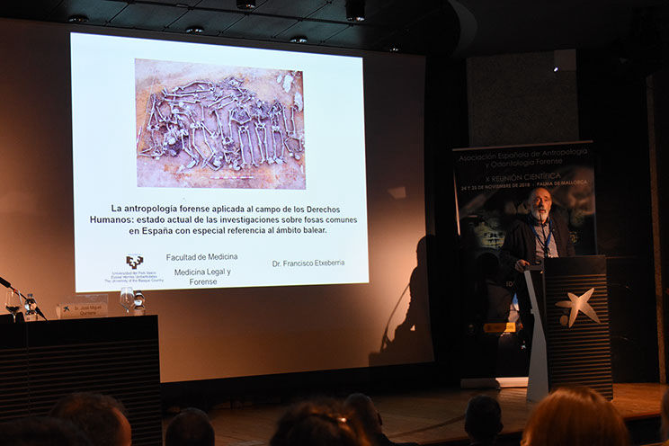 X Jornadas  Científicas AEAOF. Palma de Mallorca (Islas Baleares). Inauguración Oficial de las Jornadas.