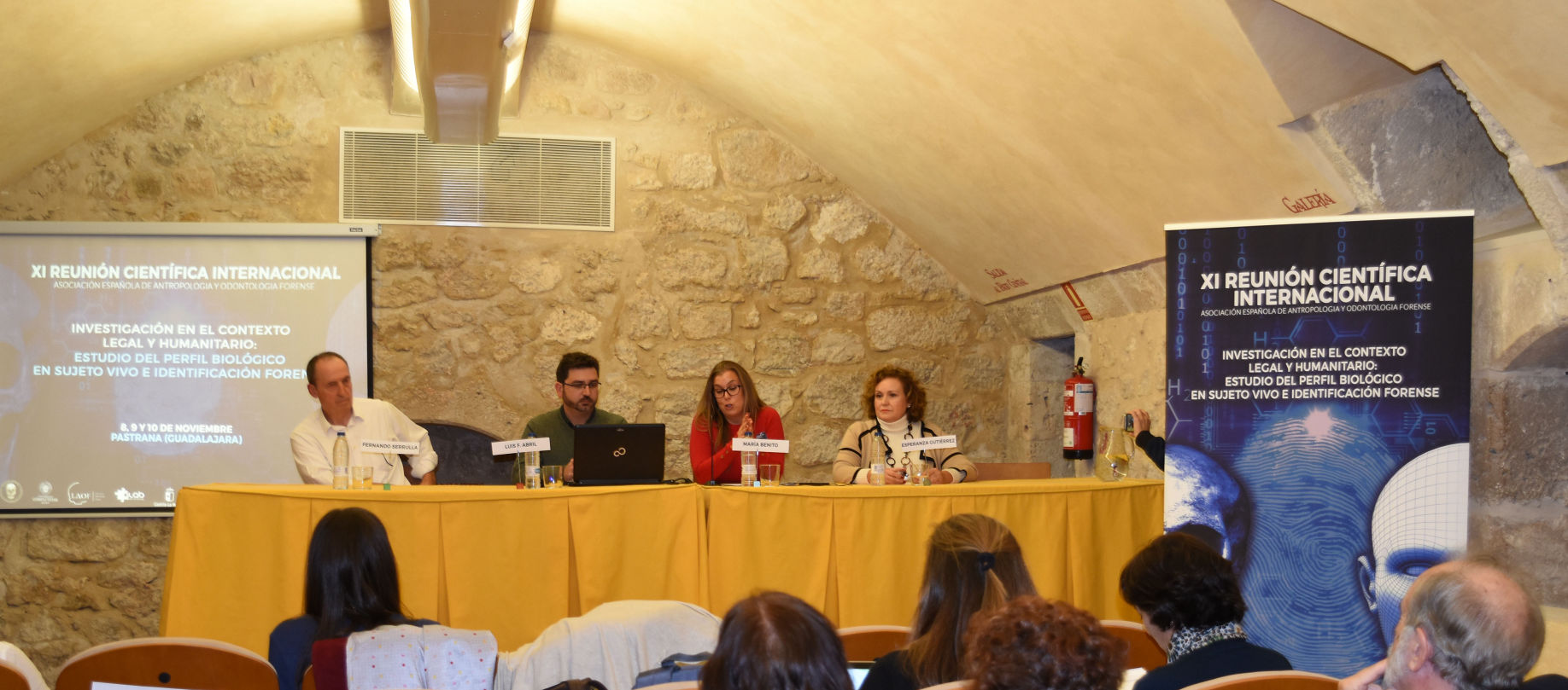 XI Jornadas  Científicas AEAOF. Pastrana (Guadalajara). Inauguración Oficial de las Jornadas.