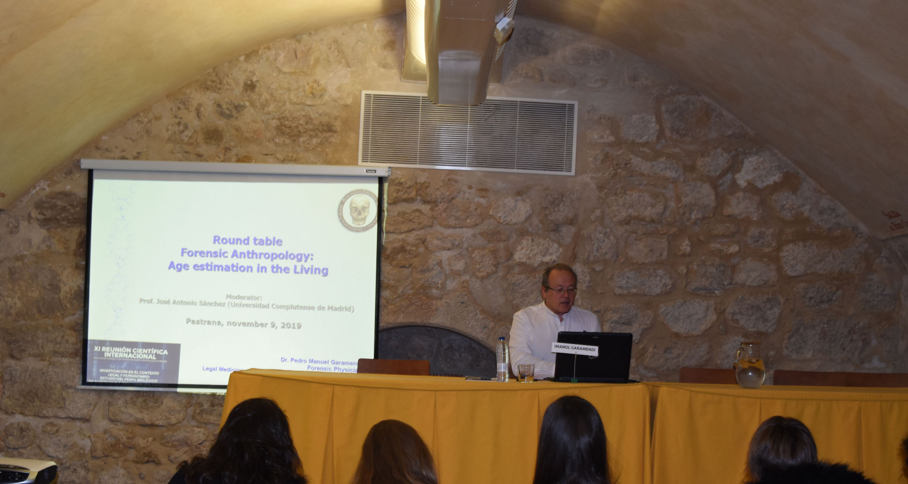 XI Jornadas  Científicas AEAOF. Pastrana (Guadalajara). Inauguración Oficial de las Jornadas.