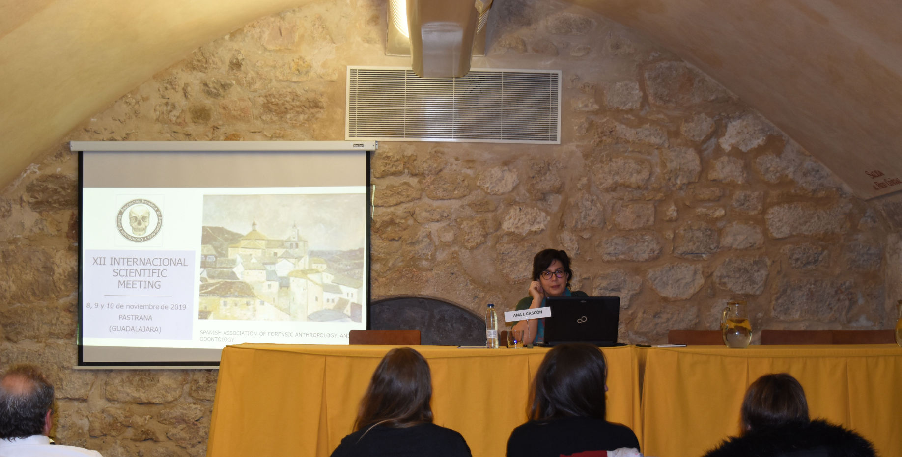 XI Jornadas  Científicas AEAOF. Pastrana (Guadalajara). Inauguración Oficial de las Jornadas.