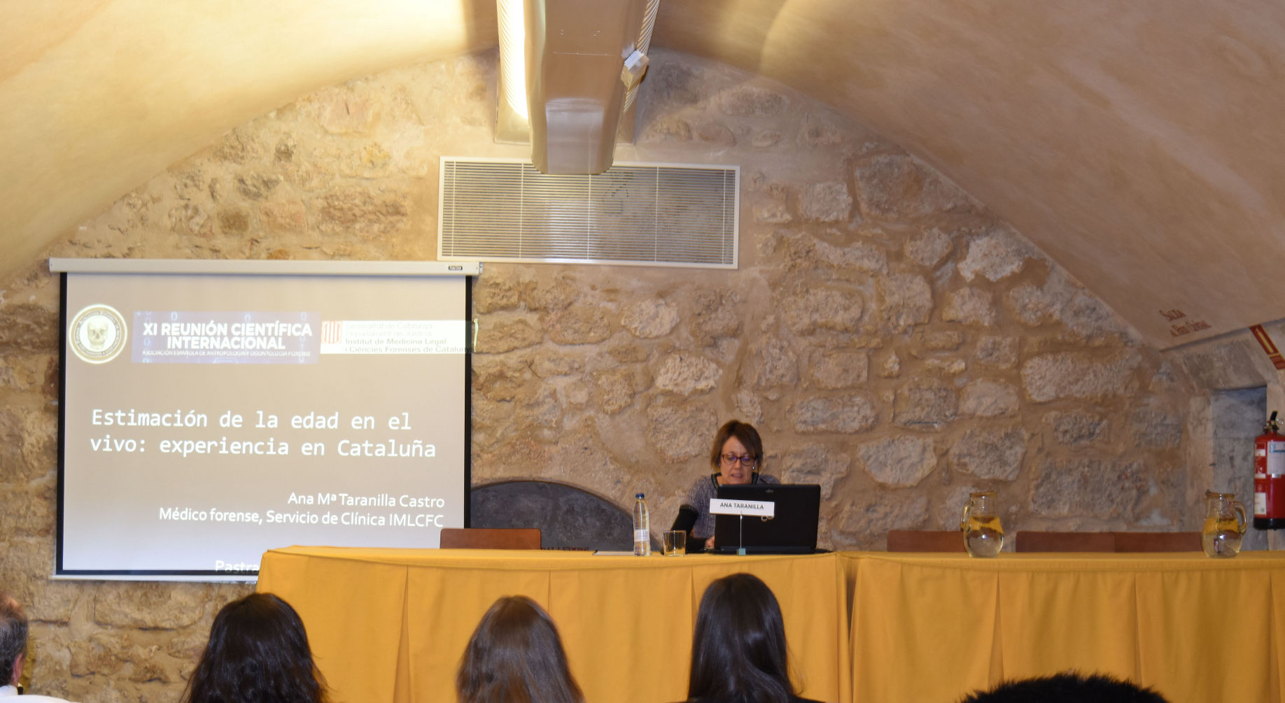 XI Jornadas  Científicas AEAOF. Pastrana (Guadalajara). Inauguración Oficial de las Jornadas.