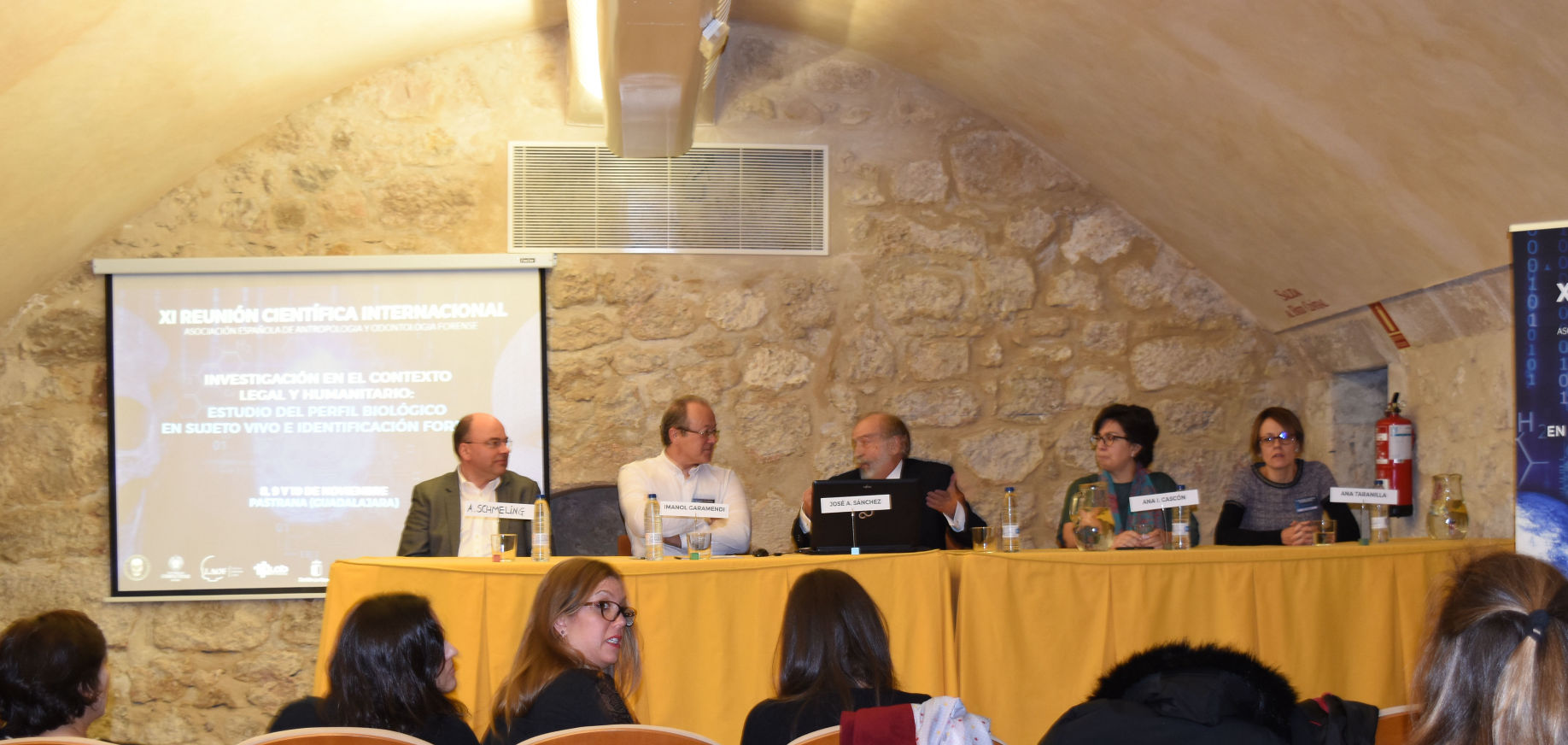 XI Jornadas  Científicas AEAOF. Pastrana (Guadalajara). Inauguración Oficial de las Jornadas.