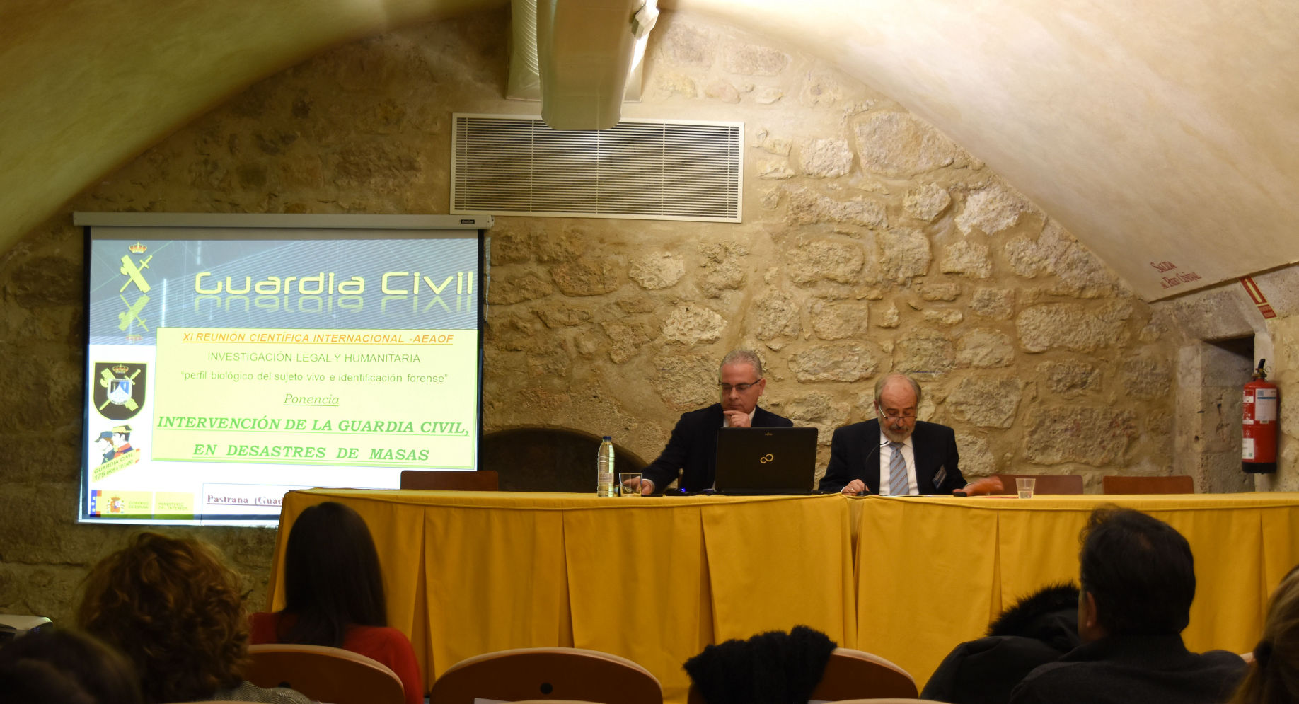 XI Jornadas  Científicas AEAOF. Pastrana (Guadalajara). Inauguración Oficial de las Jornadas.