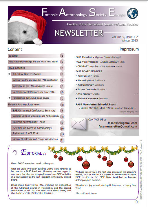 Newsletter de FASE