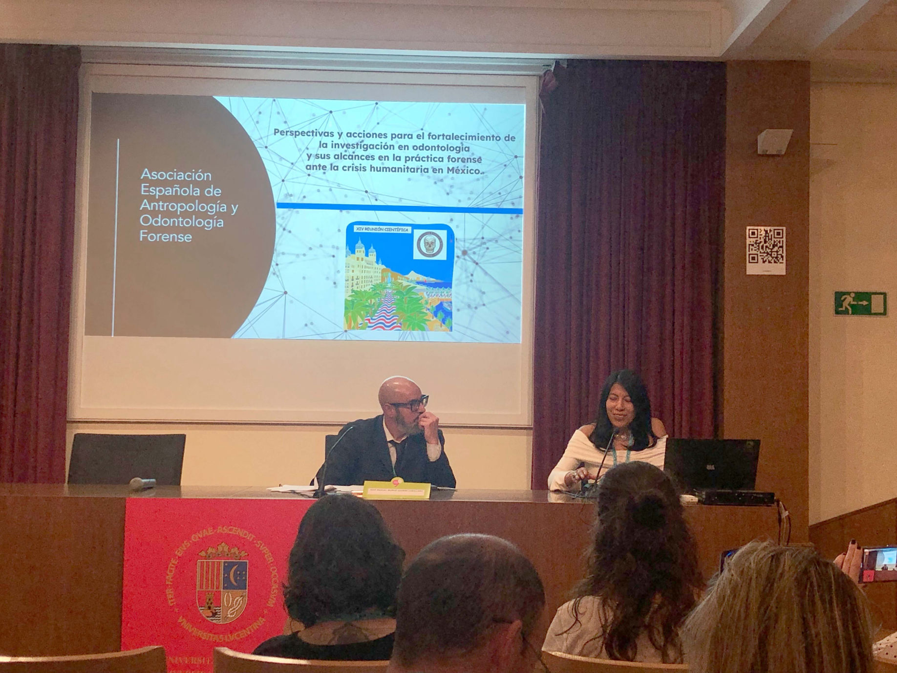 XIV Jornadas Científicas AEAOF. Alicante. Inauguración Oficial de las Jornadas.