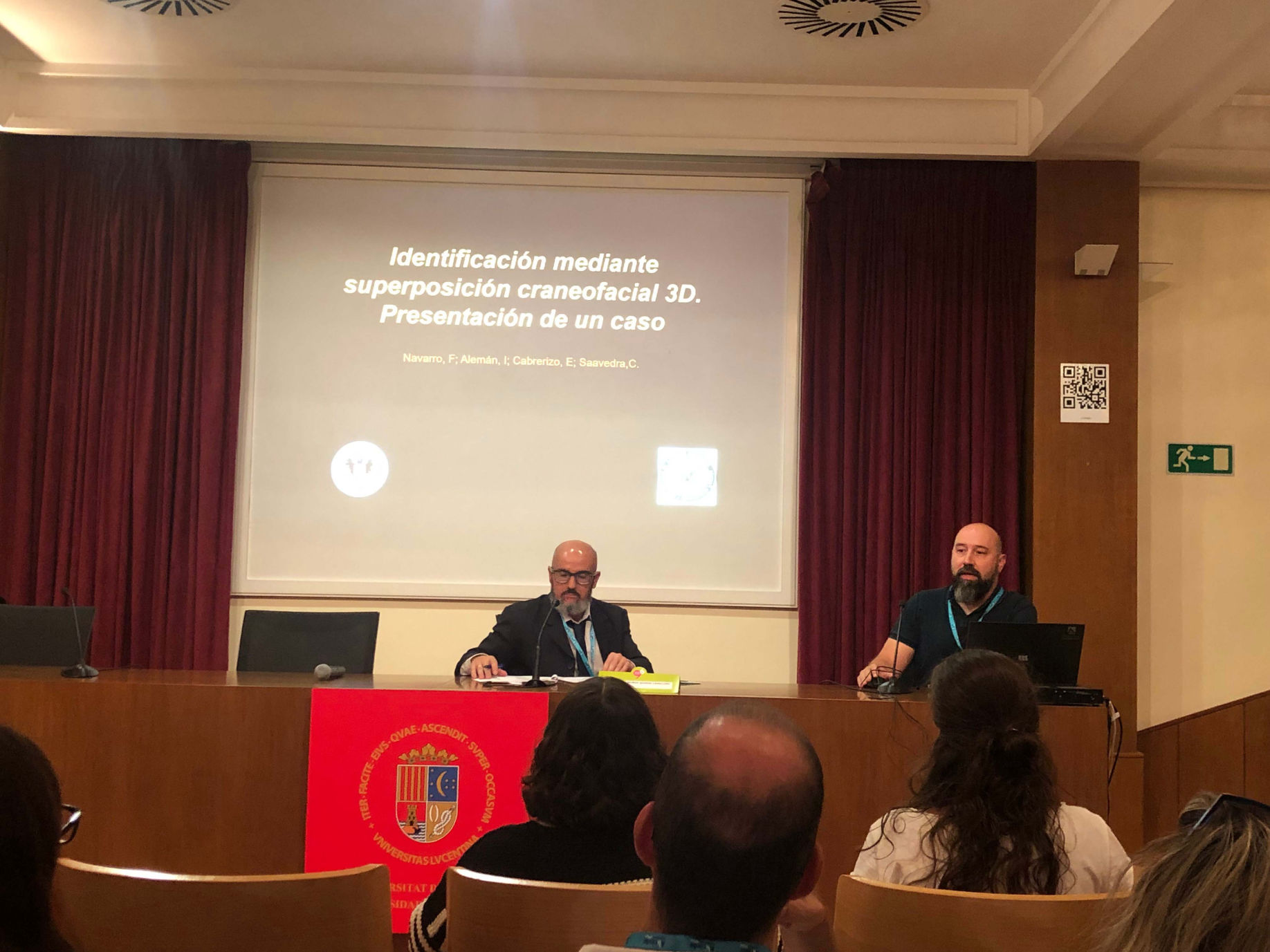 XIV Jornadas Científicas AEAOF. Alicante. Inauguración Oficial de las Jornadas.