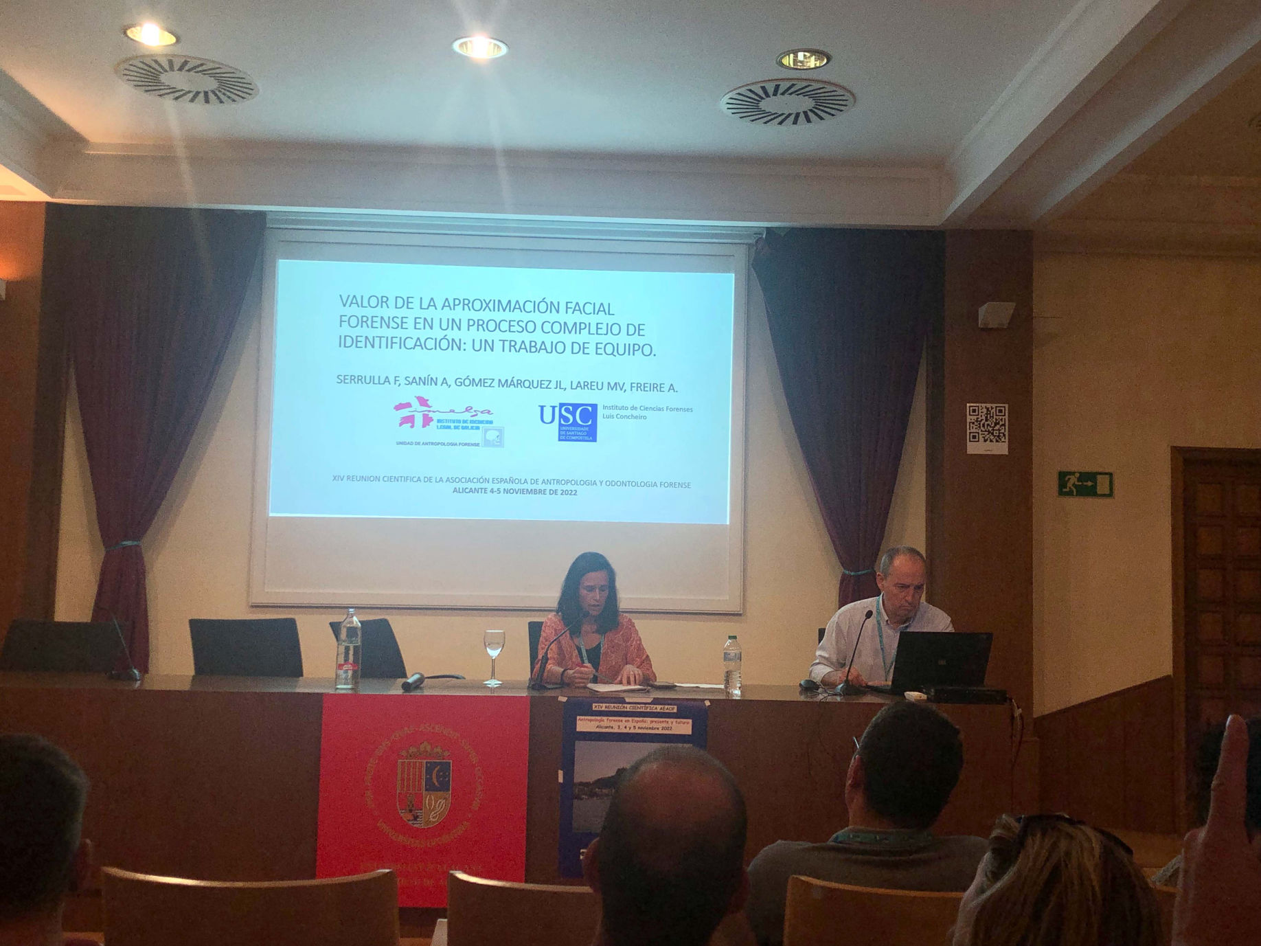 XIV Jornadas Científicas AEAOF. Alicante. Inauguración Oficial de las Jornadas.