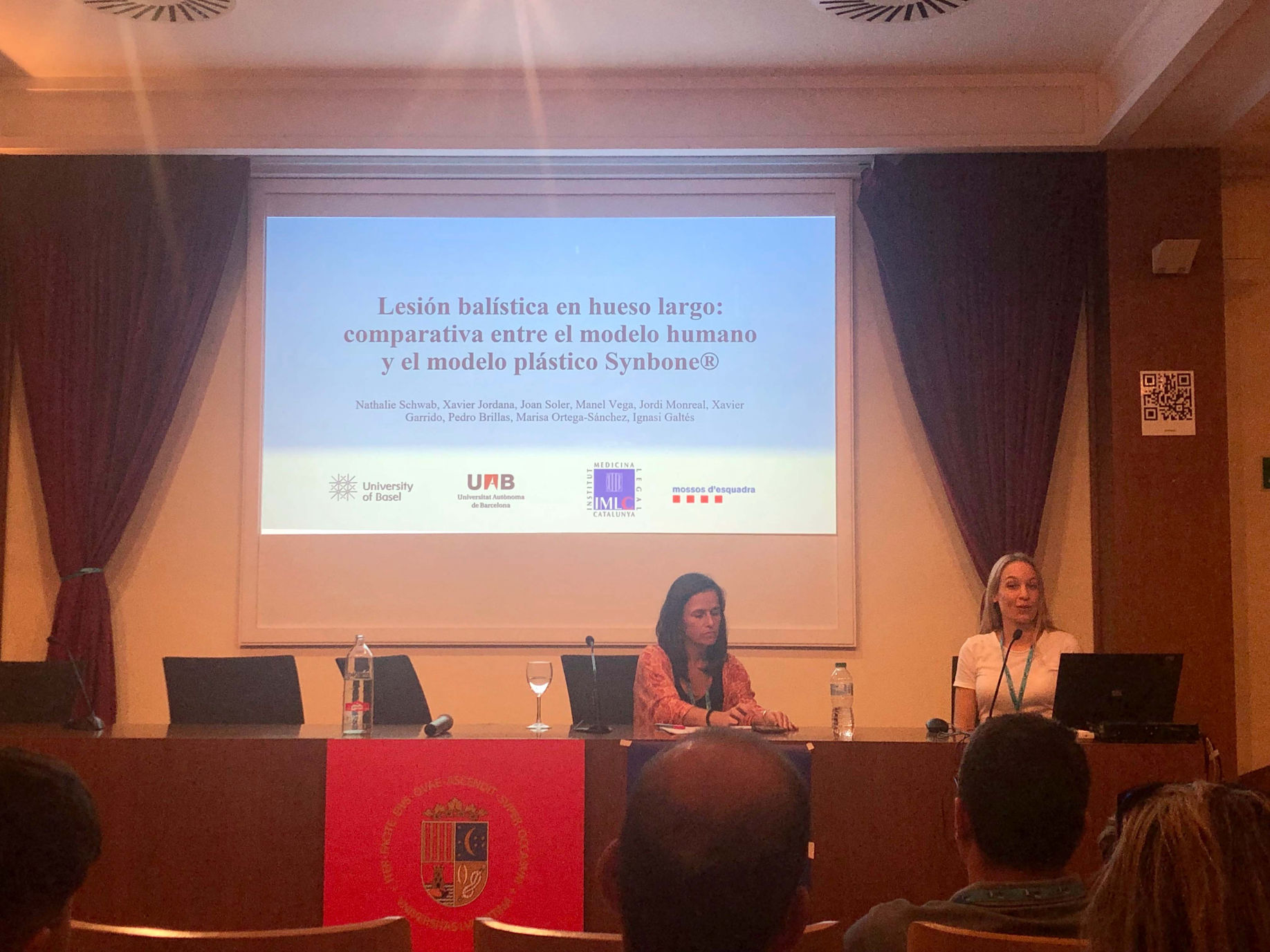 XIV Jornadas Científicas AEAOF. Alicante. Inauguración Oficial de las Jornadas.