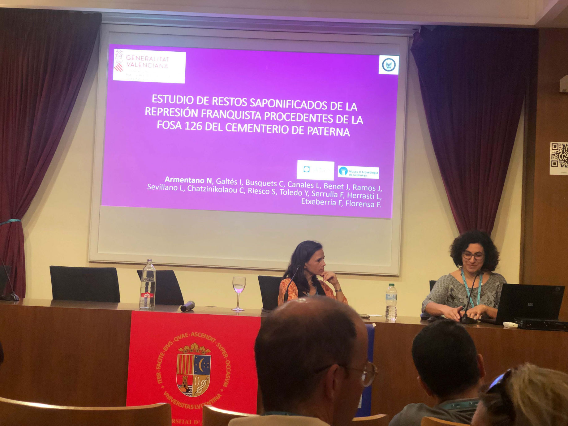 XIV Jornadas Científicas AEAOF. Alicante. Inauguración Oficial de las Jornadas.