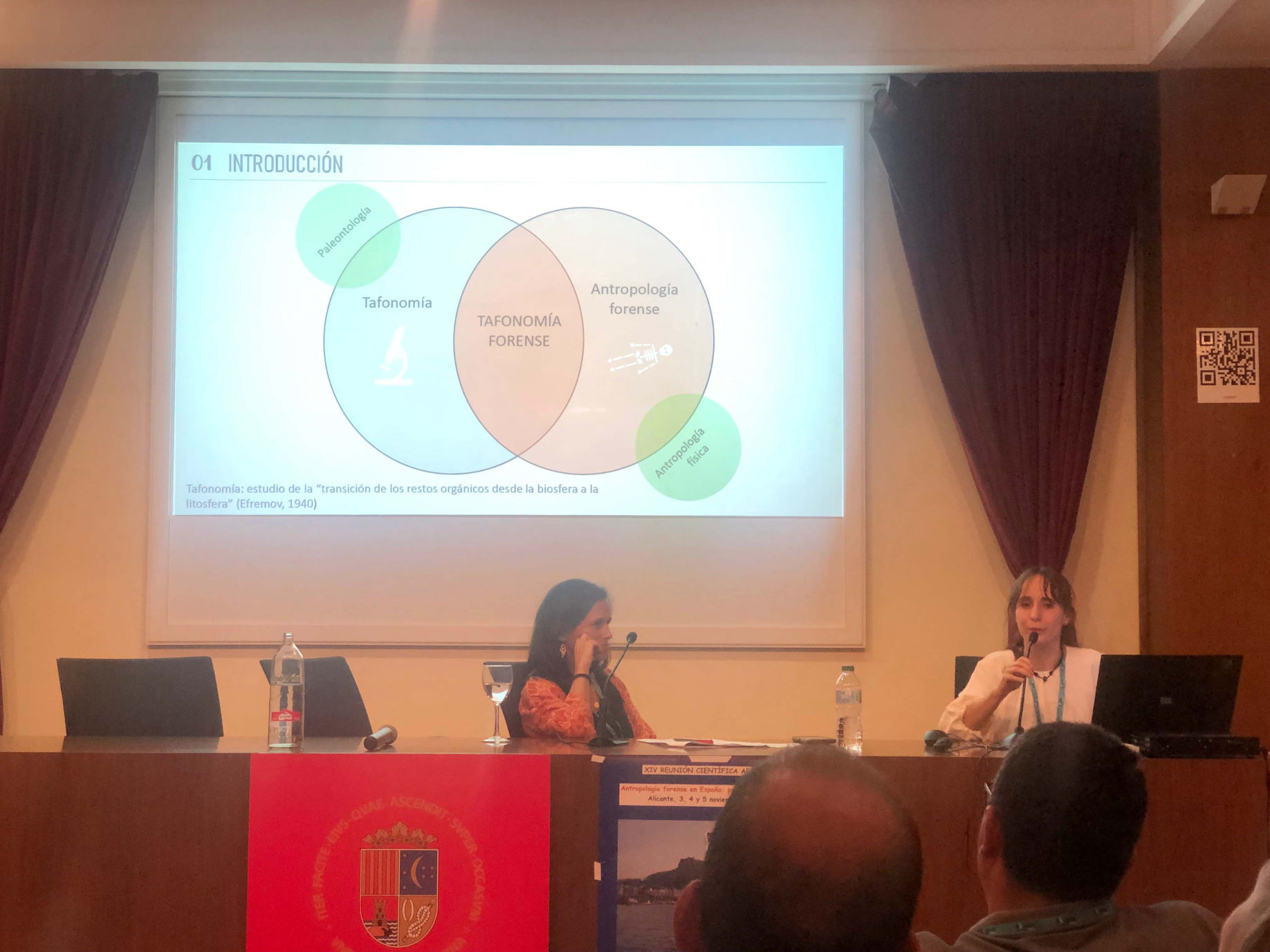 XIV Jornadas Científicas AEAOF. Alicante. Inauguración Oficial de las Jornadas.