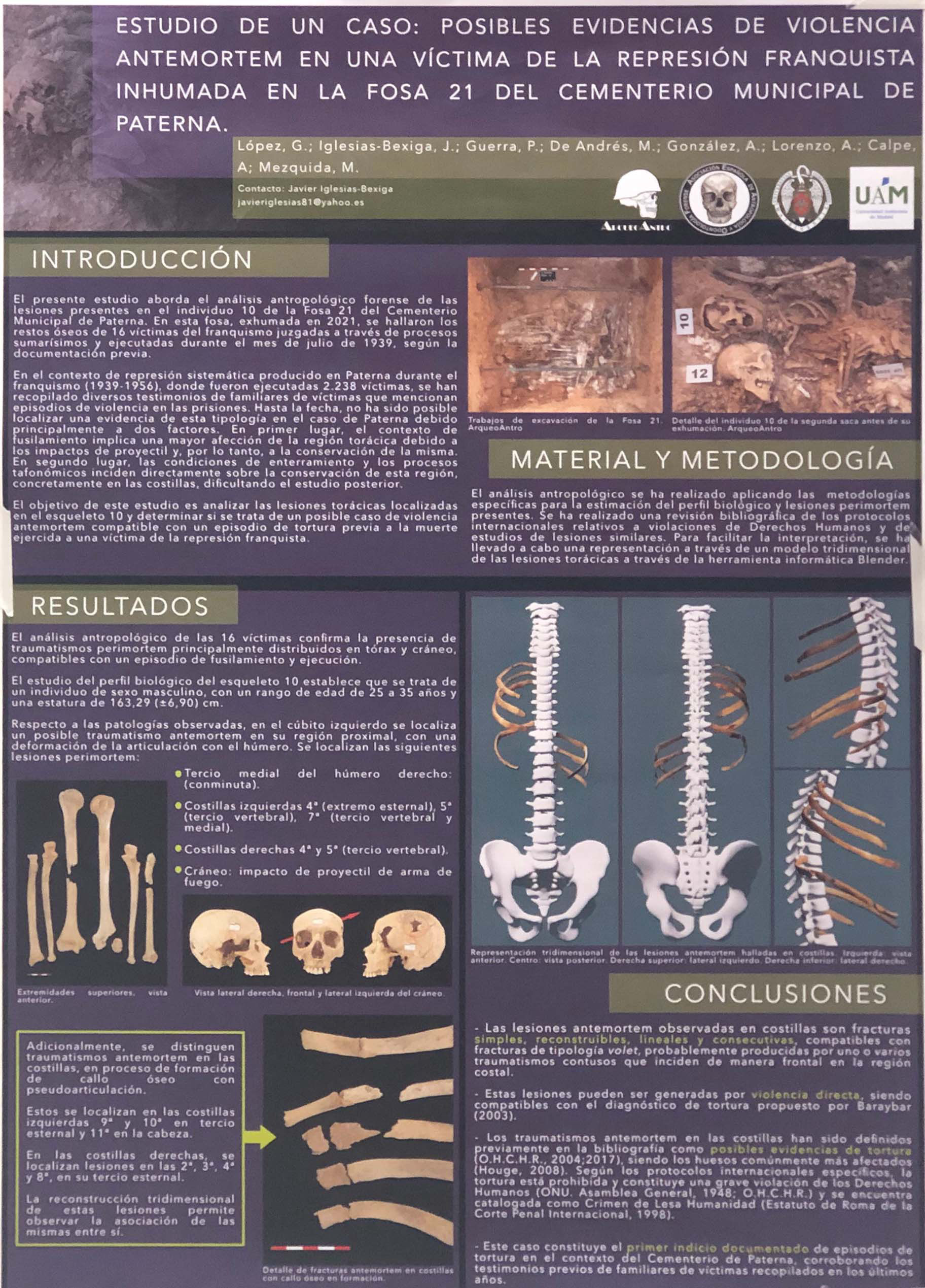 XIV Jornadas Científicas AEAOF. Sesión de pósteres