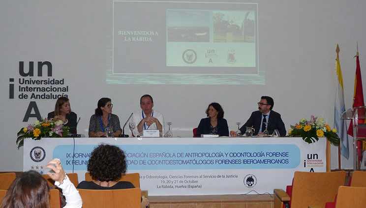 IX Jornadas  Científicas AEAOF. La Rábida (Huelva). Inauguración Oficial de las Jornadas