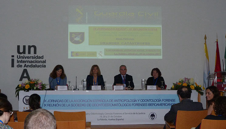 IX Jornadas  Científicas AEAOF. La Rábida (Huelva). Inauguración Oficial de las Jornadas